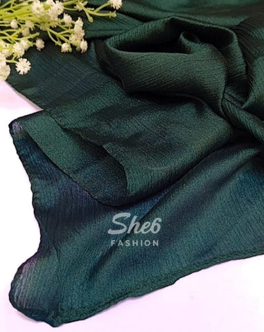 Crinkle Silk Hijab -