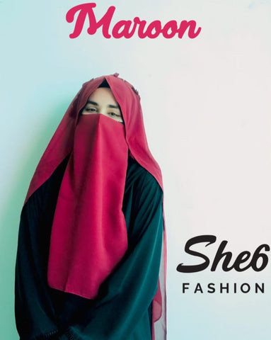 Princess Hijab | Ready to wear Crown Hijab | 2 Pcs -